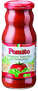Pomito passierte Tomaten mit Basilikum