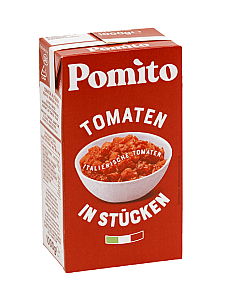 Pomito Tomatenfruchtfleisch in Stücken