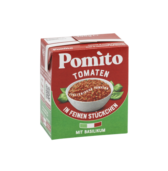 Pomito Feine Stückchen mit Basilikum