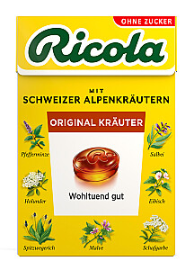 Ricola Kräuter Original ohne Zucker