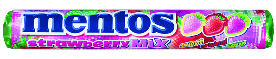 Mentos Erdbeer Mix