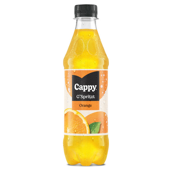 Cappy Orange g'spritzt