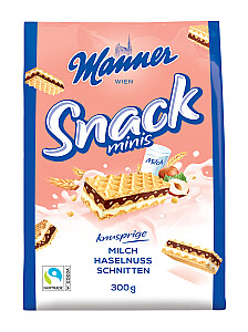 Manner Schnitten Minis Haselnuss