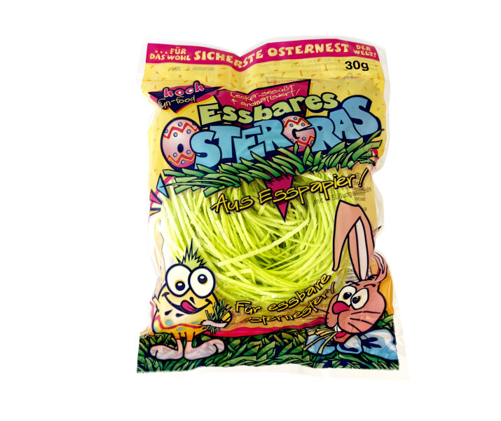 Hoch essbares Ostergras