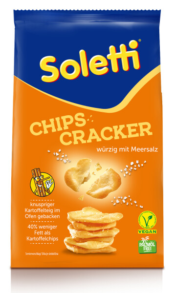 Soletti Chips Cracker mit Meersalz