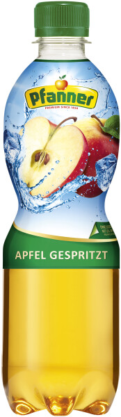 Pfanner Apfel gespritzt