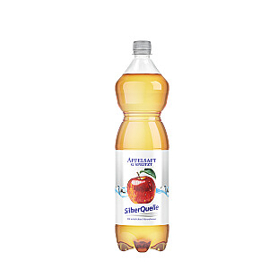 SilberQuelle Apfelsaft g'spritzt 6x1,5l Tray