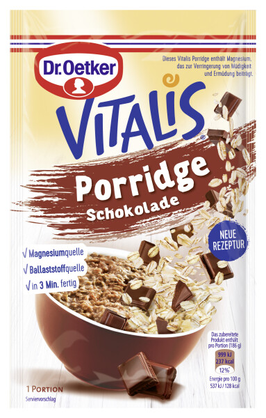 Dr. Oetker Vitalis Porridge Schokolade