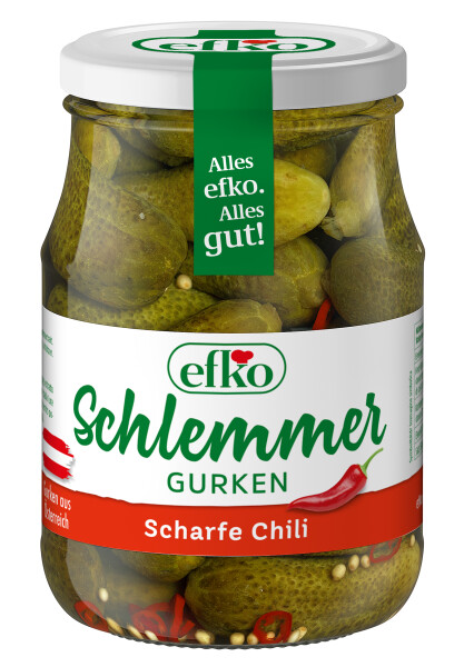 efko Schlemmergurken Scharfe Chili