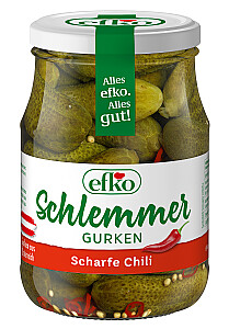 efko Schlemmergurken Scharfe Chili