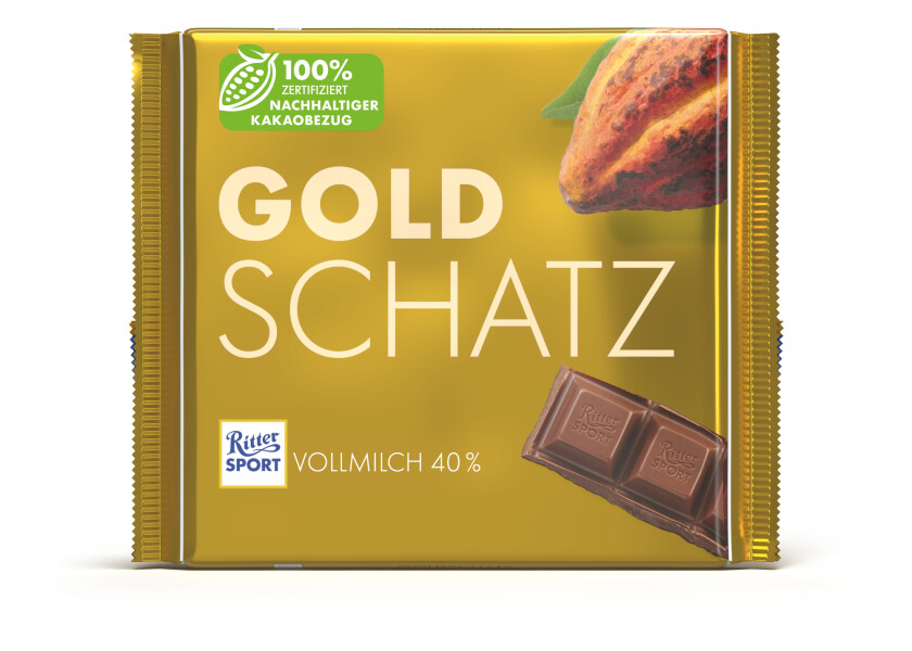 Ritter Sport Goldschatz