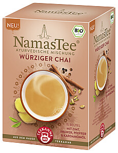 Teekanne Namastee würziger Chai