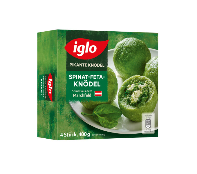 Iglo Spinat-Feta-Knödel