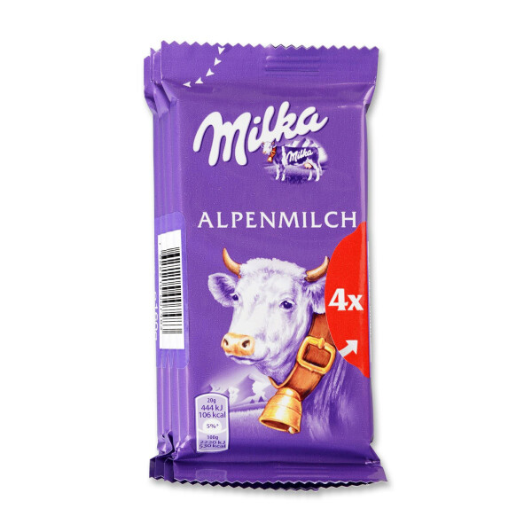 Milka Die Kleine Milka Alpenmilch 4er