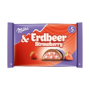 Milka Erdbeer Riegel 5er