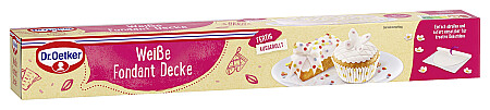 Dr. Oetker Fondant Decke weiß