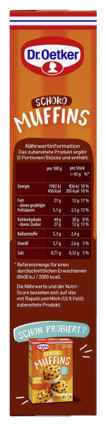 Dr. Oetker Backmischung Schokomuffins