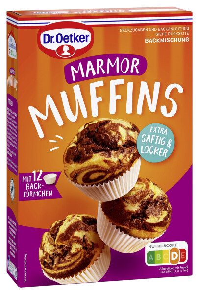 Dr. Oetker Backmischung Marmormuffins