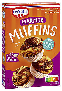 Dr. Oetker Backmischung Marmormuffins