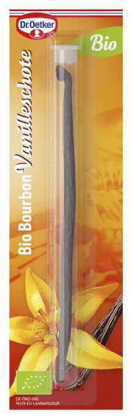 Dr. Oetker Bio Bourbon Vanilleschote, 1 Stück