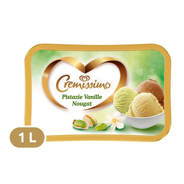 Eskimo Cremissimo Pistazie-Vanille-Nougat