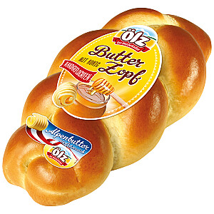 Ölz Butter Zopf mit Honig