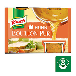 Knorr Bouillon Pur mit Huhn