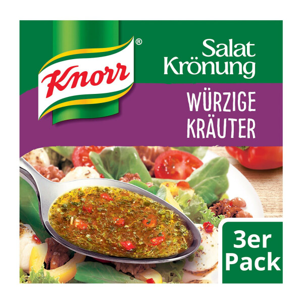 Knorr Salatkrönung Würzige Kräuter 3er