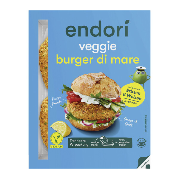 Endori Veggie Burger Di Mare