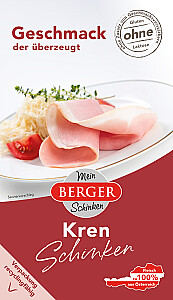 Berger Krenschinken geschnitten