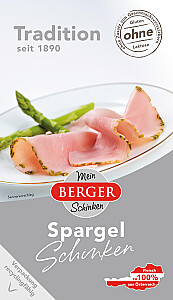 Berger Spargelschinken Geschnitten