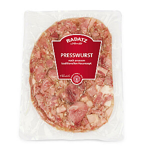 Radatz Presswurst 2 Scheiben