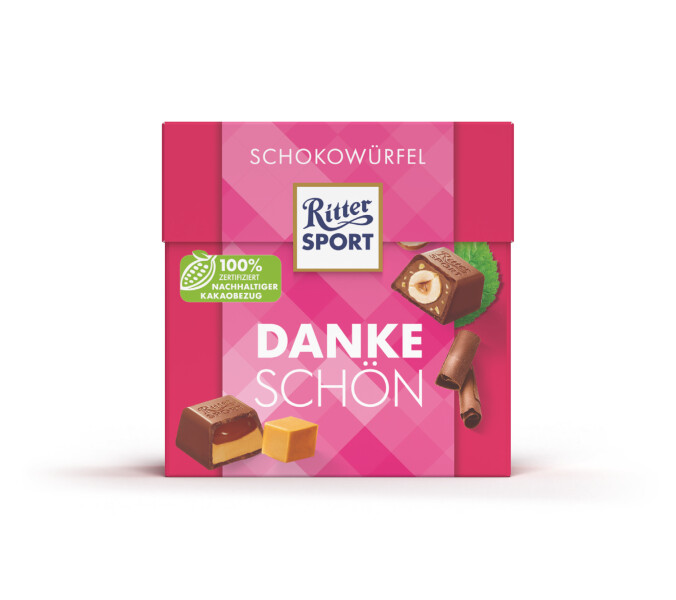Ritter Sport Schokowürfel Dankeschön