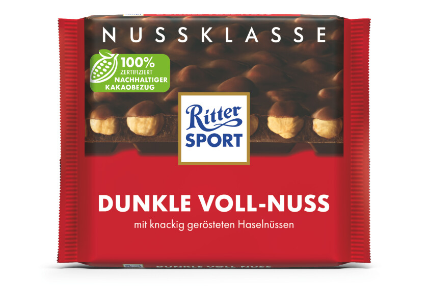 Ritter Sport Dunkle Voll-Nuss