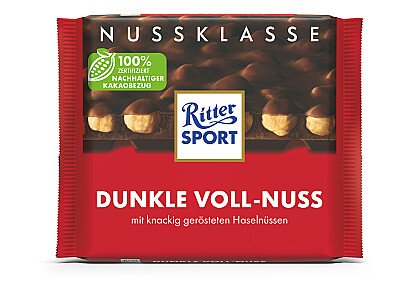 Ritter Sport Dunkle Voll-Nuss