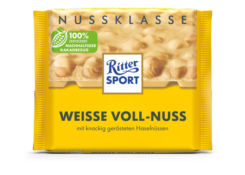 Ritter Sport Weiße Voll Nuss