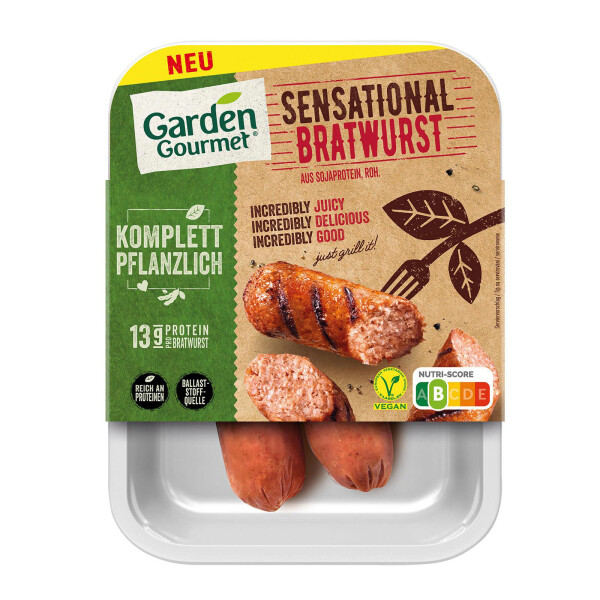 Garden Gourmet Sensational Bratwurst vegan