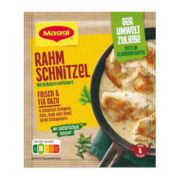 MAGGI Fix für Rahmschnitzel
