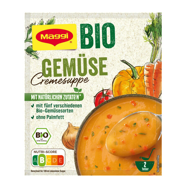 MAGGI Bio Gemüse Cremesuppe