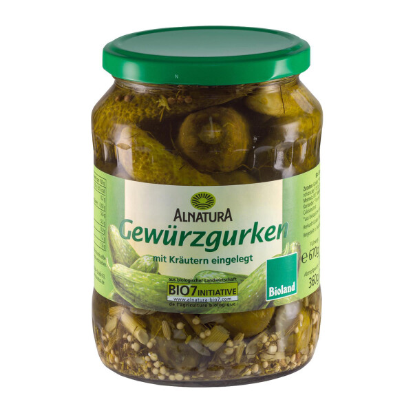 Alnatura Gewürzgurken