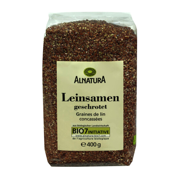 Alnatura Leinsamen Geschrotet