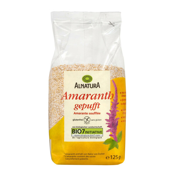 Alnatura Amaranth Gepufft