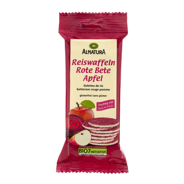 Alnatura Reiswaffeln Rote Bete & Apfel