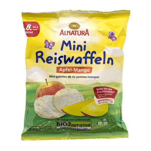 Alnatura Mini Reiswaffeln Apfel & Mango