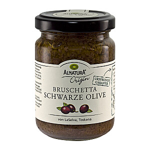 Alnatura Bruschetta Schwarze Olive