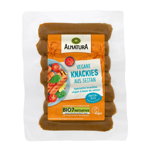 Alnatura Knackies aus Seitan