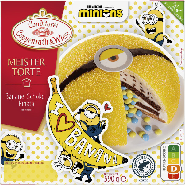 Coppenrath & Wiese Minions Pinata Torte