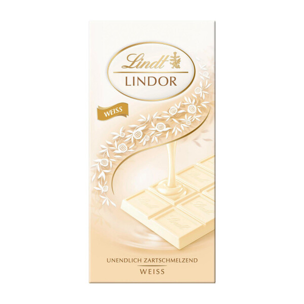 Lindt Lindor Weiß Tafel