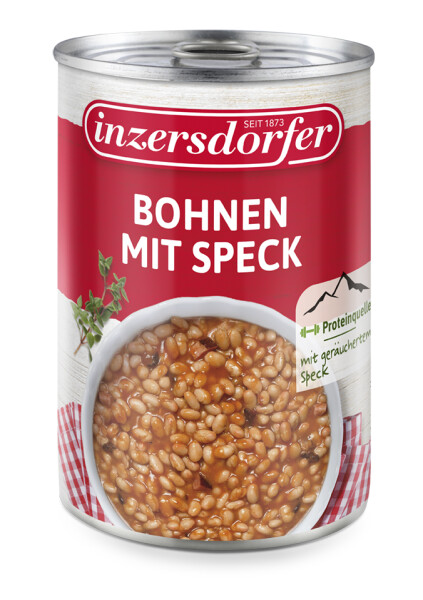 Inzersdorfer Bohnen mit Speck