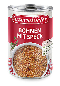 Inzersdorfer Bohnen mit Speck